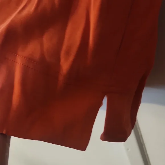 Athleta Orange Lightweight Hoodie Cozy Pullover - Picture 7 of 10